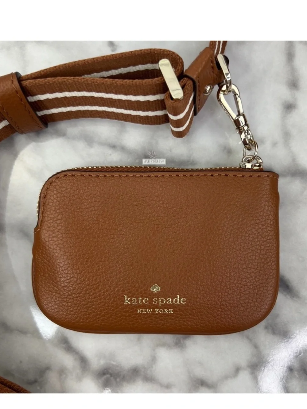 Kate Spade Rosie pebble Leather Crossbody camera bag and coin pouch NWOT